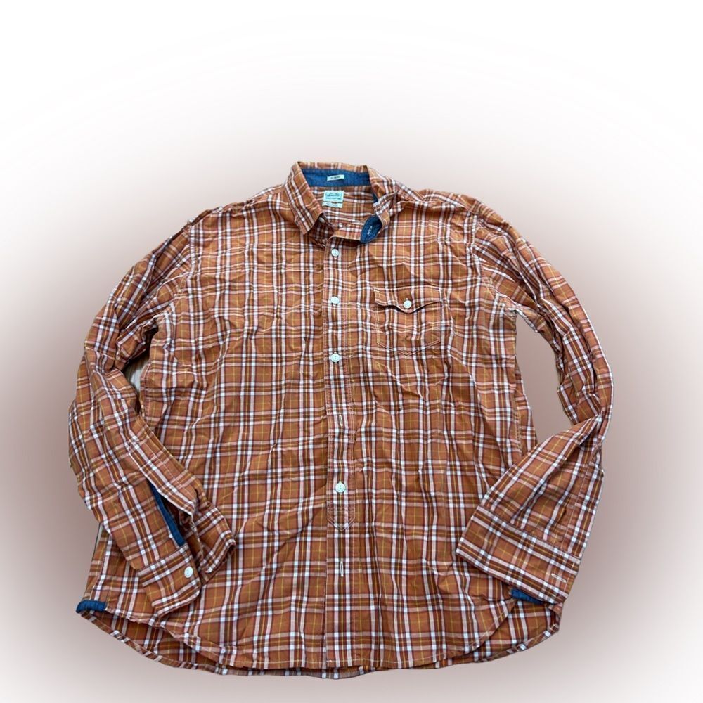 Lucky Brand Plaid Button Down Shirt